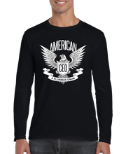 American CEO Patriotic Eagle Men's Long Sleeve Shirt