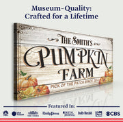 Pick Of The Patch Pumpkin Farm Sign-3