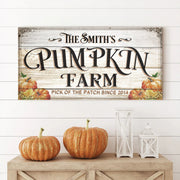 Pick Of The Patch Pumpkin Farm Sign-1